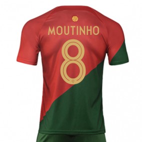 Portugal Joao Moutinho 8 2023/2024 Hjemmebanetrøje
